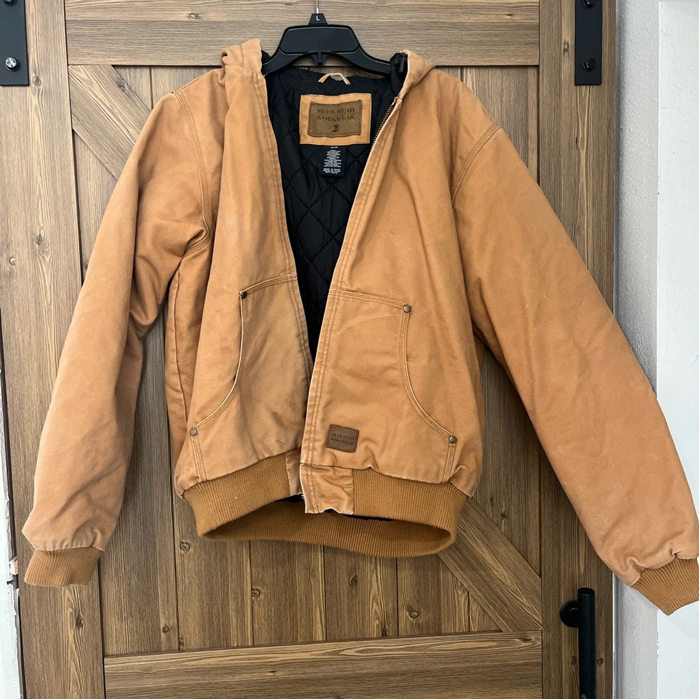 Distressed Duck Head Work Coat